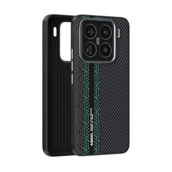 Ультратонкий чохол ABEEL 6D Micro Relief MagSafe Magnetic на Xiaomi 15 Pro - зелений