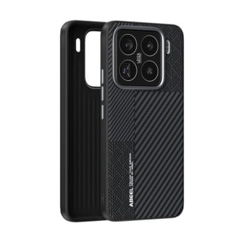 Ультратонкий чохол ABEEL 6D Micro Relief MagSafe Magnetic на Xiaomi 15 Pro - Carbon Fiber Black