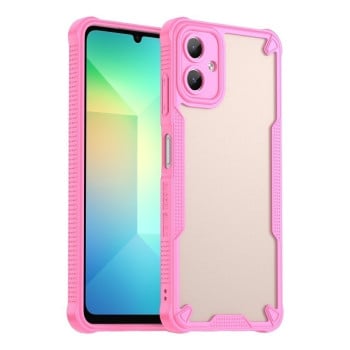 Противоударный чехол Armor Glaze PC Hybrid TPU для Samsung Galaxy A06 - розовый