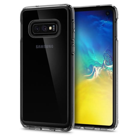 Оригинальный чехол Spigen Ultra Hybrid для Samsung Galaxy S10e Crystal Clear
