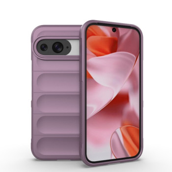 Силиконовый чехол Magic Flannel для Google Pixel 9 Pro - фиолетовый