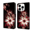 Чохол-книжка Crystal 3D Shockproof Protective Leather для iPhone 15 Pro - Fantastic Flower