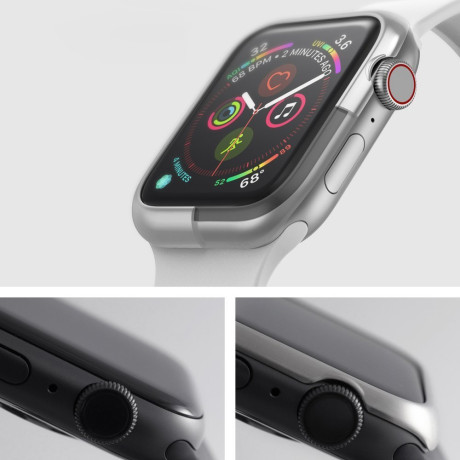 Металлическая накладка Ringke Bezel Styling для Apple Watch 6 / 5 / 4  / SE 44mm - черная
