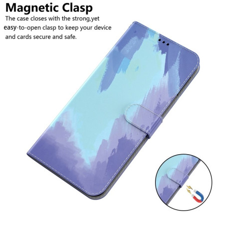 Чохол-книжка Watercolor Pattern для Samsung Galaxy M53 5G - Winter Snow