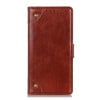 Чехол-книжка Copper Buckle Nappa Texture на iPhone 12 Mini -коричневый