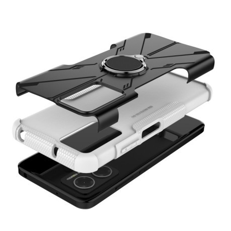 Протиударний чохол Machine Armor Bear для Xiaomi Redmi Note 11E/Redme 10 5G - білий