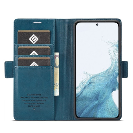Чехол-книжка LC.IMEEKE Skin-friendly для Samsung Galaxy S23+ 5G - синий