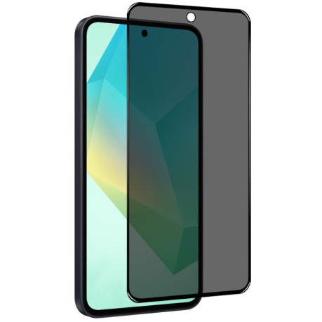 Защитное стекло NORTHJO A++ Privacy Screen Protector High Aluminium-Silicon на Samsung Galaxy A36 5G - черное
