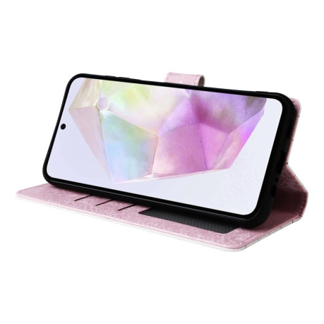 Чохол-книжка Bronzing Painting RFID  для Samsung Galaxy A26 5G - Flowers World
