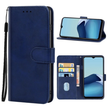 Чехол-книжка EsCase Leather для Vivo Y20 India / Y30 China / iQOO U1X / Y20S / Y12S / Y11S / Y20i / Y20A / Y20G / Y30G / iQOO U3X / Y12s 2021 - синий