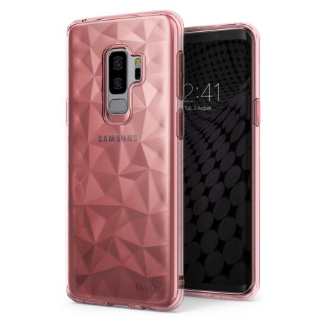 Оригинальный чехол Ringke Air Prism 3D Cover Gel на Samsung Galaxy S9 Plus G965 pink (APSG0022-RPKG)