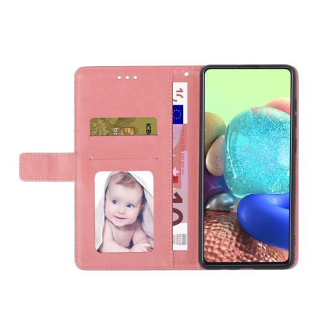 Чохол-книга Y-shaped Pattern для Samsung Galaxy M15 5G - рожевий