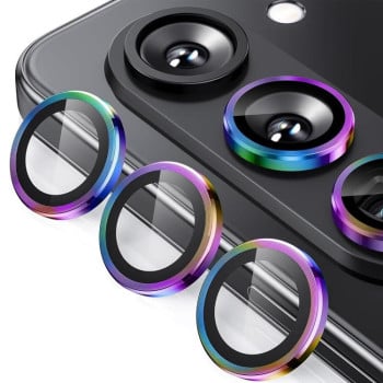 Защитное стекло на камеру ENKAY Aluminium для Samsung Galaxy  Fold 7 - разноцветное