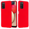 Чохол Solid Color Liquid Silicone Samsung Galaxy A03/A04E - червоний