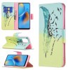 Чохол-книжка Colored Drawing Pattern для OPPO A74 4G / F19 4G - Feather