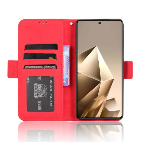 Чохол-книжка Skin Feel Calf на Infinix Note 50 4G / Note 50 Pro 4G - червоний