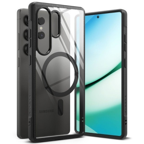 Оригинальный чехол Ringke Fusion Bold MagSafe для Samsung Galaxy S25 Ultra - Black