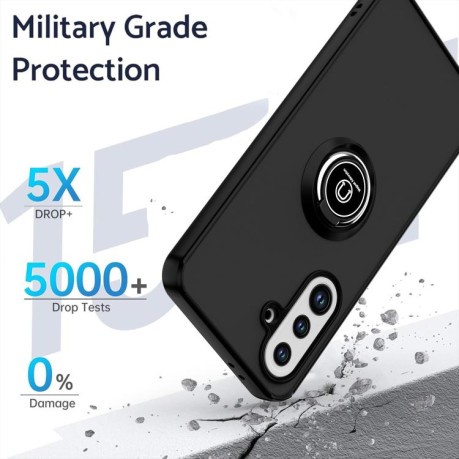 Противоударный чехол Q Shadow 1 Series для Samsung Galaxy A36 5G - зеленый