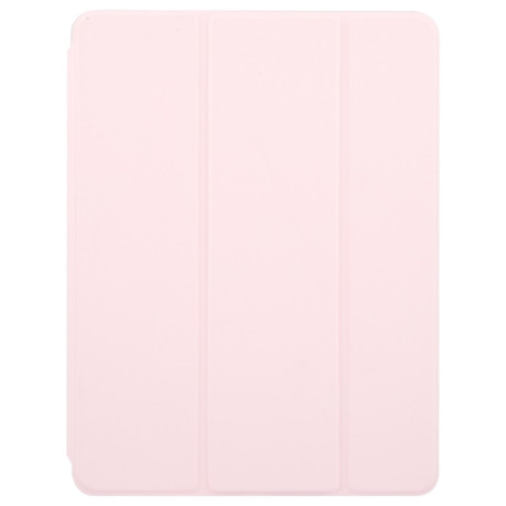 Чохол-книжка GEBEI Acrylic TPU 3-folding Rotating Smart Tablet Leather для iPad Pro 13 2024 - рожевий
