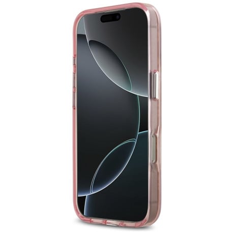 Оригінальний чохол Karl Lagerfeld IML Choupette Head Logo з MagSafe на iPhone 17 Pro - Pink