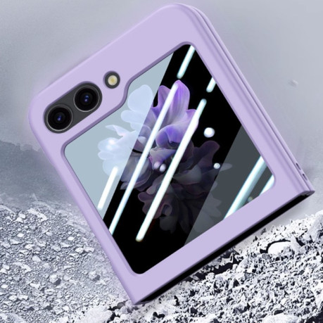 Противоударный чехол Fuel Injection Integrated для Samsung Galaxy Flip 5 - фиолетовый