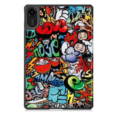 Чехол-книжка 360 Rotation Stand Smart Leather для Xiaomi Redmi Pad 2 - Graffiti