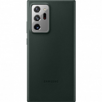 Оригинальный чехол Samsung Leather Cover для Samsung Galaxy Note 20 Ultra green