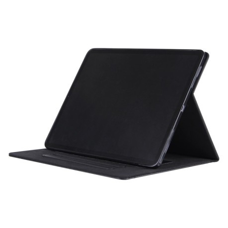 Чохол- книжка Solid Color Metal Buckle Leather Smart для iPad Pro 13 2024 - чорний