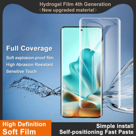 Захисна гідрогелева плівка imak 4th Generation Full Coverage для Motorola Edge 5G 2025 / 60 Fusion