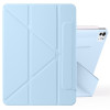 Чохол-книжка Fixed Buckle Magnetic Demation Leather для iPad Pro 13 2024 - синій