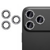 Защитное стекло на камеру Kalebol Individual Camera Lens Diamond Ring для iPhone 17 Pro Max - черное