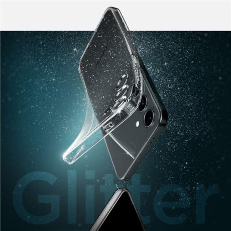 Оригинальный чехол Spigen Liquid Crystal  для Samsung Galaxy S24+Plus - Glitter Crystal