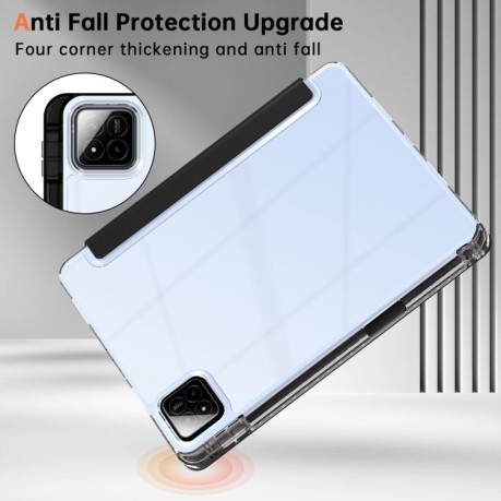 Чехол-книжка Clear Acrylic Demation Leather для Xiaomi Pad 7 / 7 Pro - черный