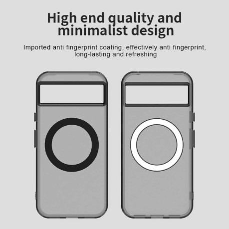 Протиударний чохол MagSafe Holder PC Hybrid для Google Pixel 8a - чорний
