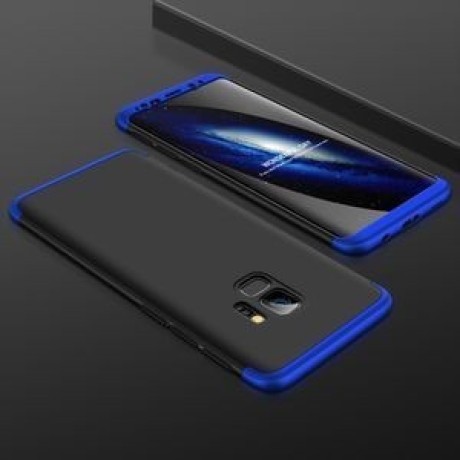 3D  чехол GKK на Samsung  Galaxy S9/G960- черно-синий