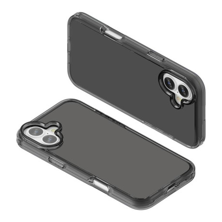 Противоударный чехол Terminator Style Glitter для iPhone 17 - серый