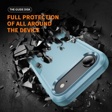 Противоударный чехол Commuter Shockproof TPU + PC для iPhone Air - серо-зеленый