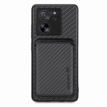 Чохол Carbon Fiber Texture на Xiaomi 13T / 13T Pro - чорний