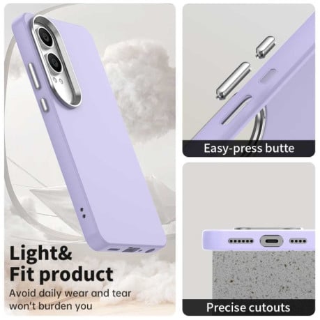 Протиударний чохол Colorful Series з посиленими кутами та бортиками на OnePlus Nord CE4 Lite - фіолетовий