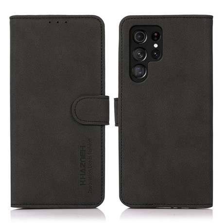 Чохол-книжка KHAZNEH Matte Texture для Samsung Galaxy S25 Ultra 5G - чорний