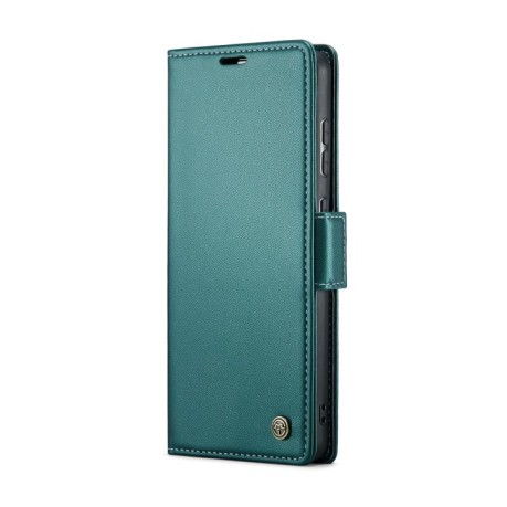 Чохол-книжка CaseMe 023 Butterfly Buckle Litchi RFID Anti-theft Leather для Samsung Galaxy A55 5G - блакитний