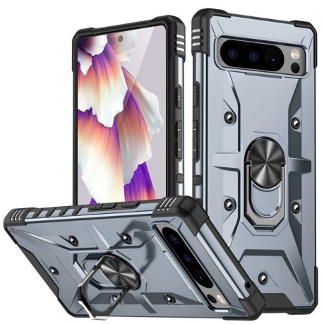 Протиударний чохол HMC 360 Degree Rotating Holder на Google Pixel 8 Pro - сірий
