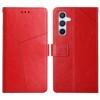 Чехол-книжка Y-shaped Pattern для Samsung Galaxy A55 5G - красный