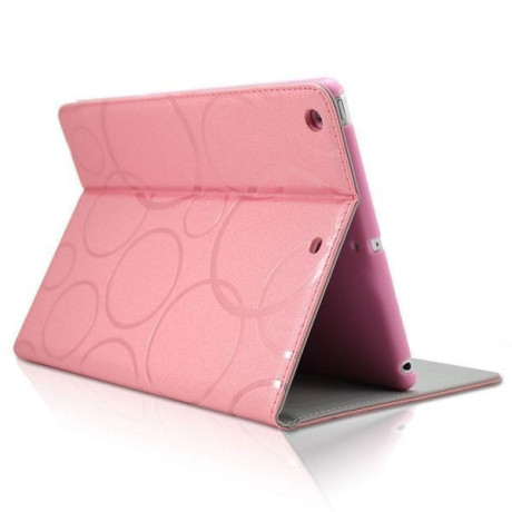 Чехол Kakusiga Circles Smart розовый для iPad Air 2