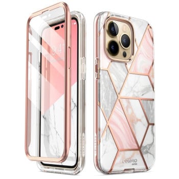 Двосторонній чохол Supcase Cosmo для iPhone 14 Pro Max - Marble
