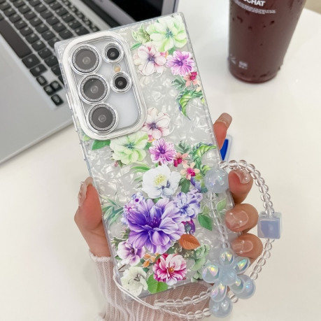 Протиударний чохол Flowers and Plants Series для Samsung Galaxy S25 Ultra 5G - Colorful Peony