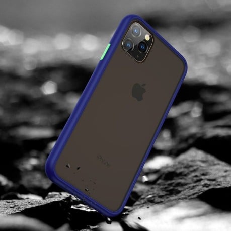 Противоударный чехол Benks для iPhone 11-синий