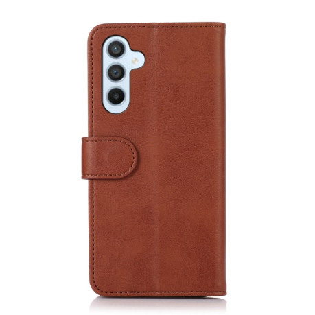 Чехол-книжка Cow Texture Leather для Samsung Galaxy A34 5G - коричневый
