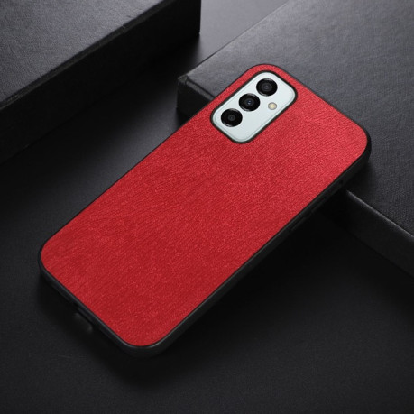 Ударопрочный чехол Wood Texture для Samsung Galaxy M23 - красный