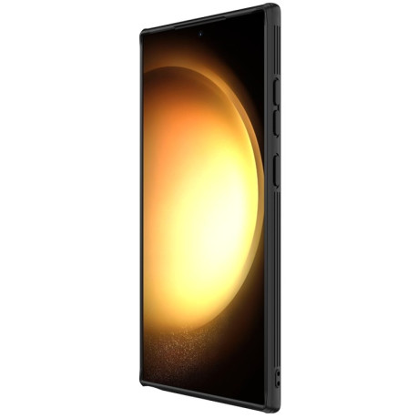 Противоударный чехол NILLKIN Black Mirror Series на Samsung Galaxy S24 Ultra 5G - черный